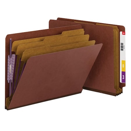 Smead Folder, Ltr, Strt, 3Div, Pk SMD26865